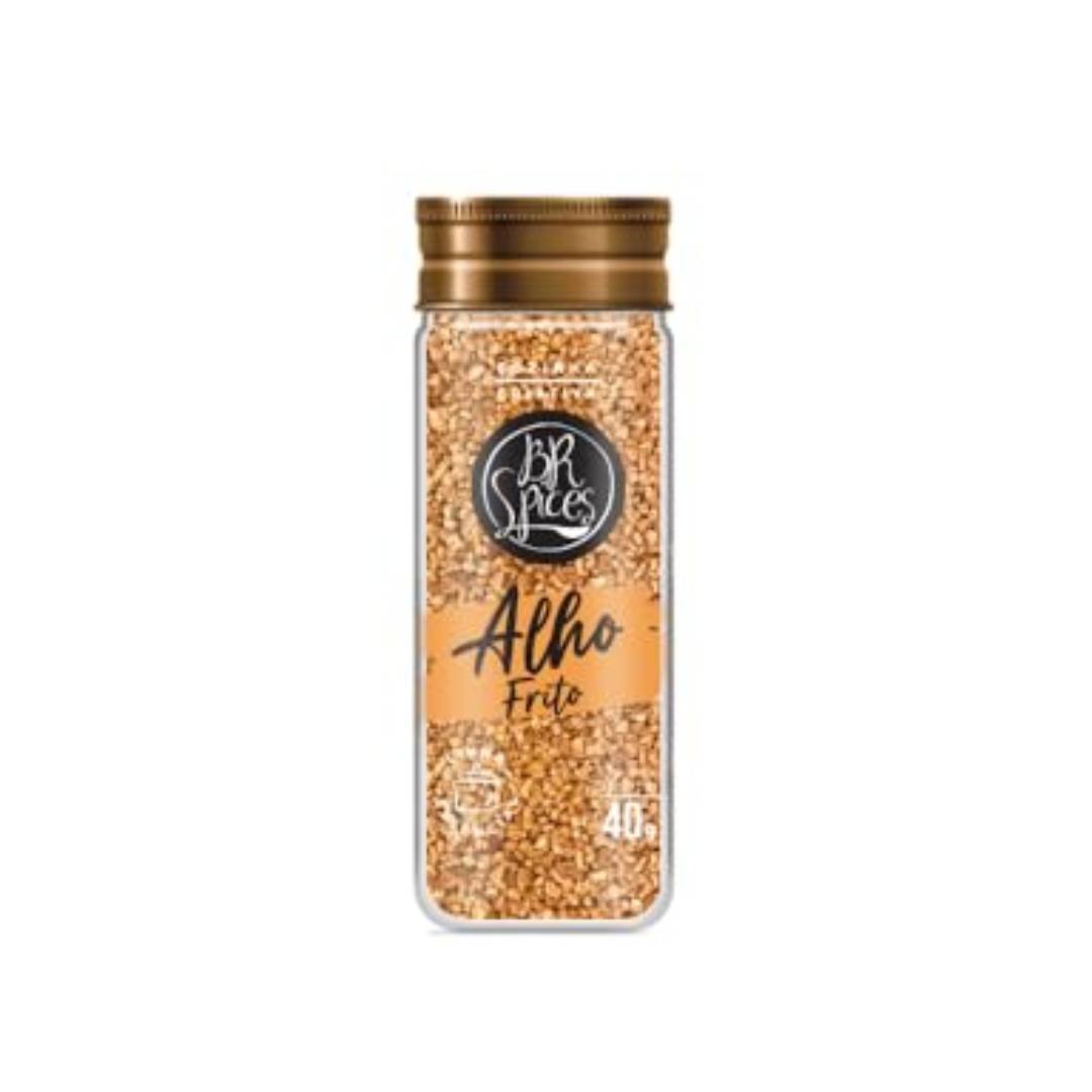 Alho Frito Crocante BR Spices 40g Frasco